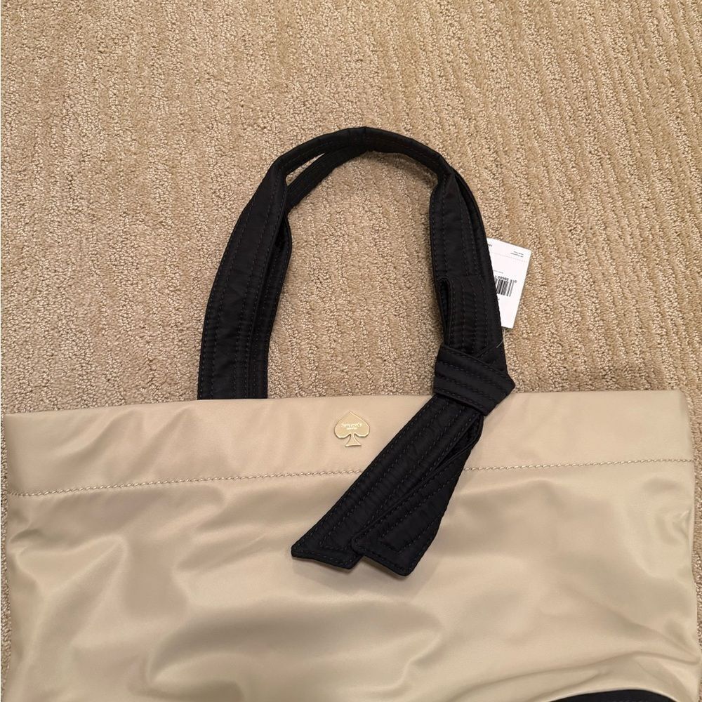 Kate Spade Black and Cream Barbara Tote Bag - Picture 2 of 6
